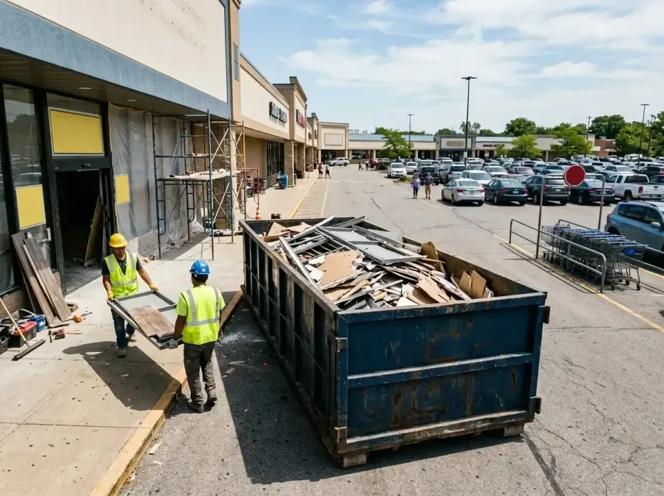 retail-store-renovation-debris-003 — frequently asked questions, Roll-off Dumpster Rentals in New Town, ND